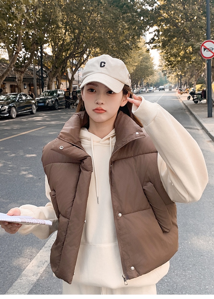 Thermal short vest autumn and winter waistcoat for women
