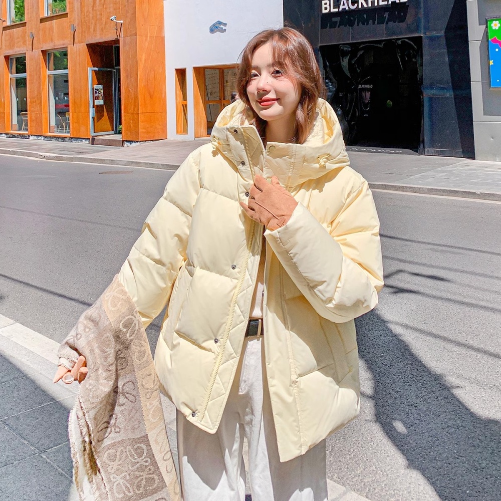 Loose winter short coat fashion thick Casual down coat
