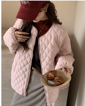 Down large yard coat Korean style thermal cotton coat