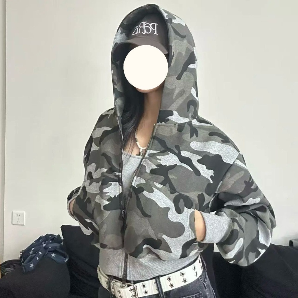 Cotton complex thin hoodie