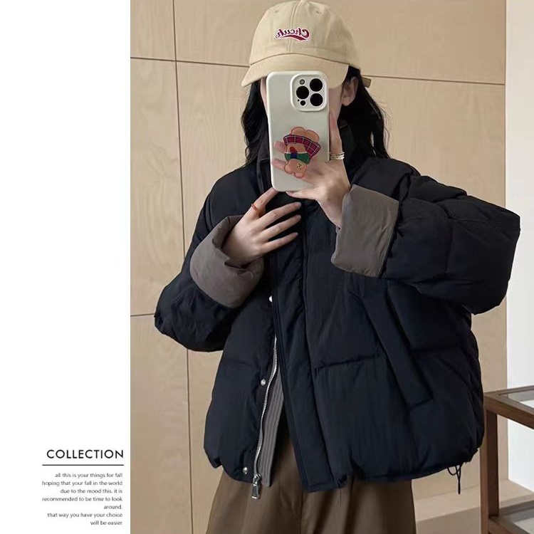 Short winter cotton coat thick coat