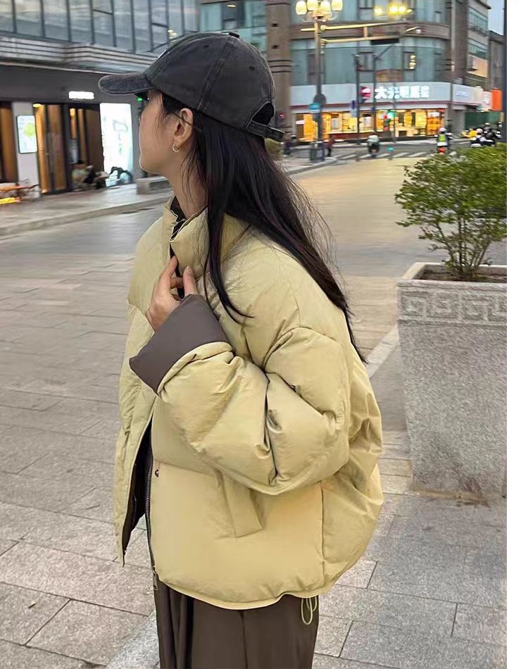 Short winter cotton coat thick coat