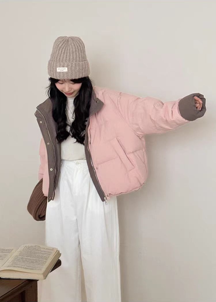 Short winter cotton coat thick coat