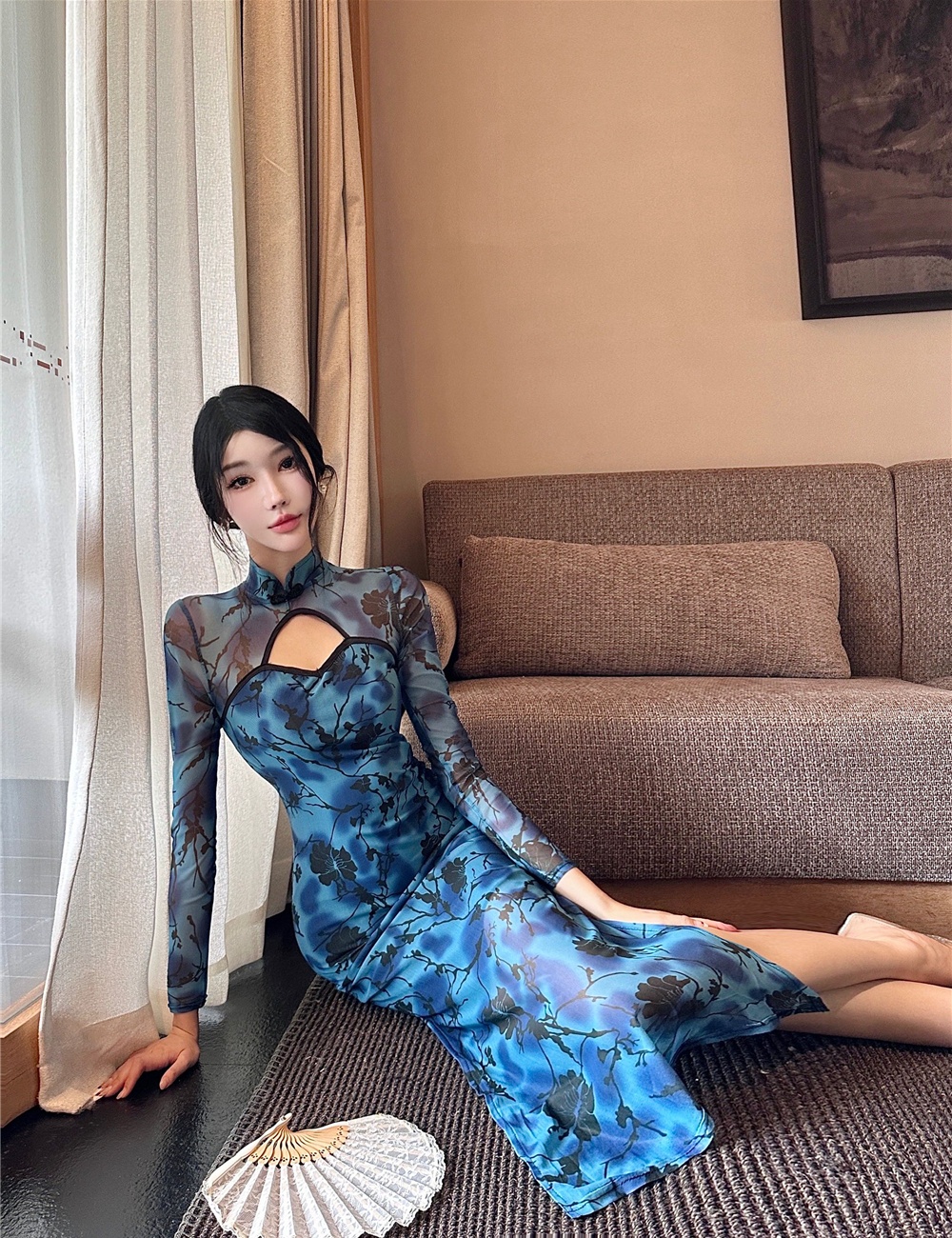 Retro dress Chinese style cheongsam
