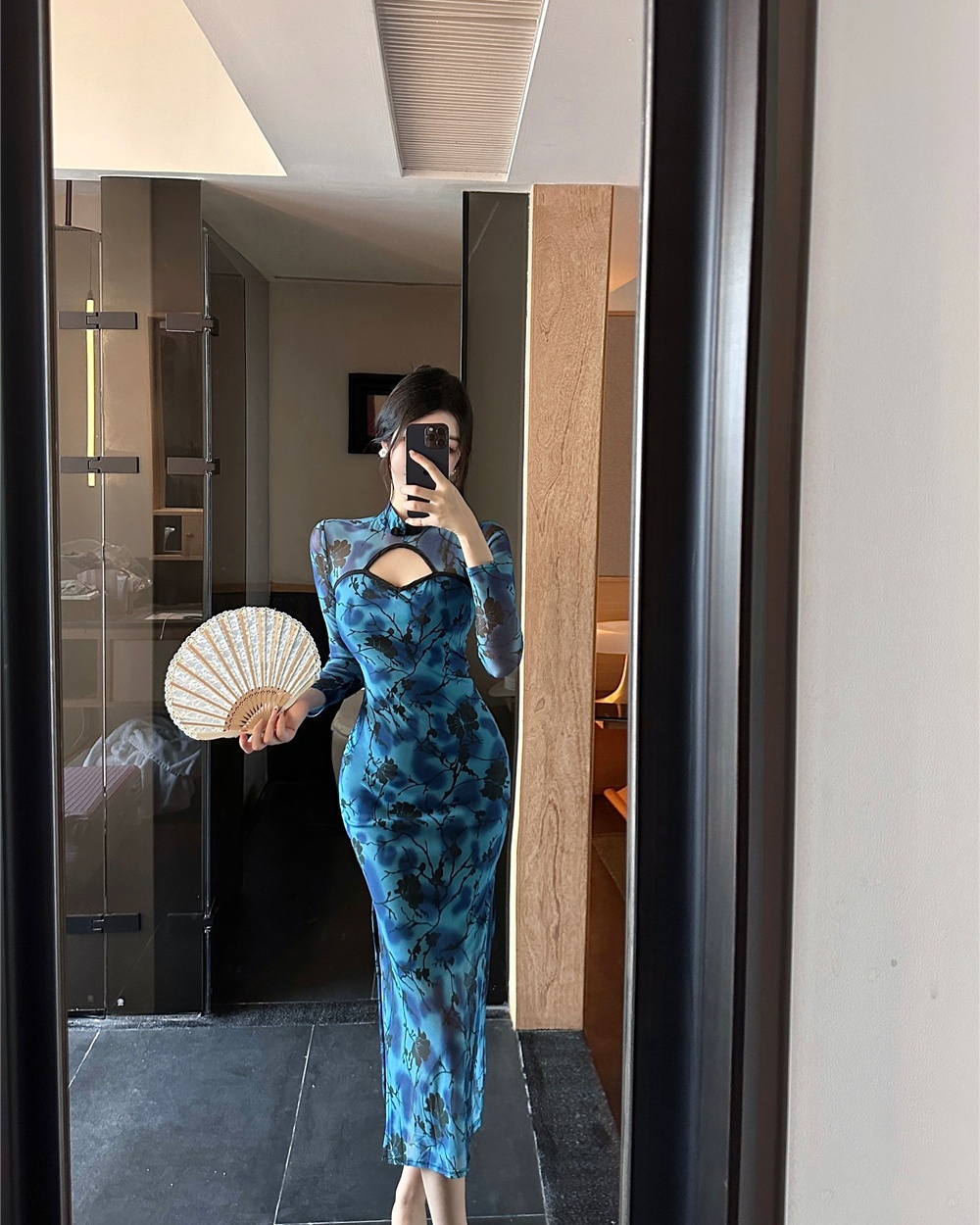 Retro dress Chinese style cheongsam