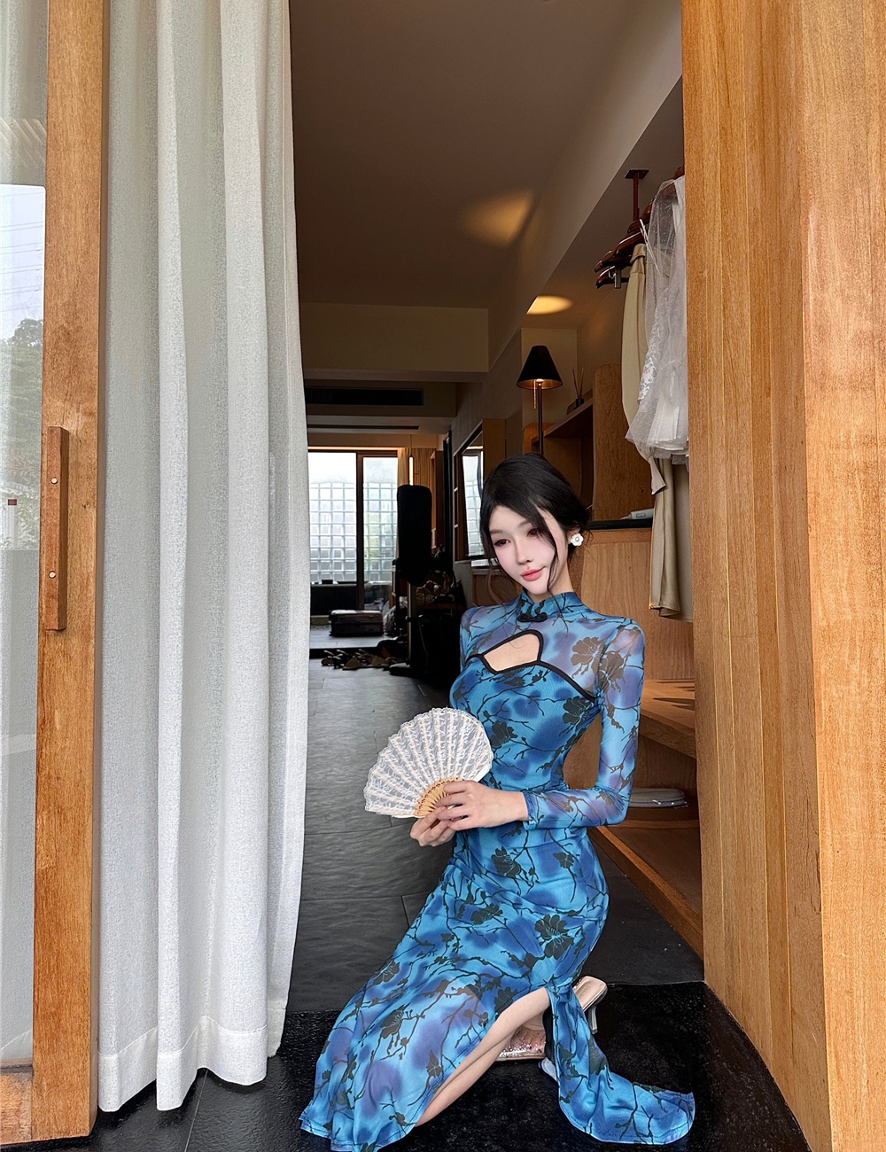 Retro dress Chinese style cheongsam