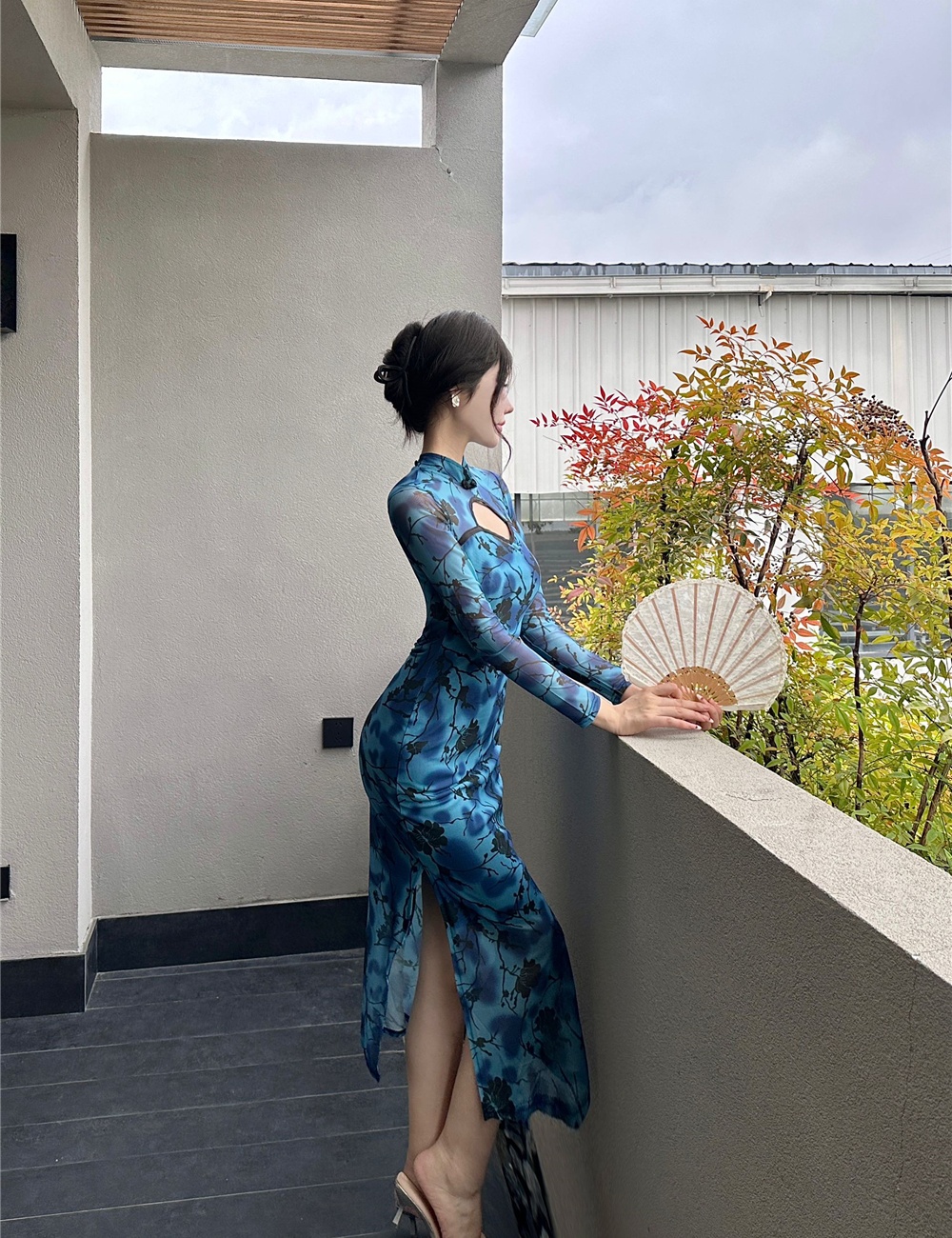 Retro dress Chinese style cheongsam