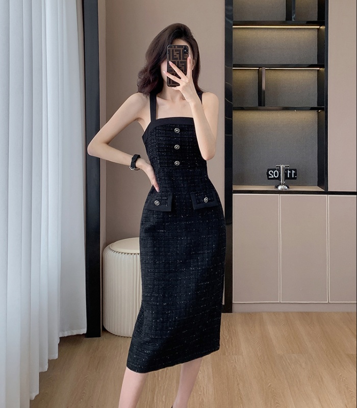 Chanelstyle fashion dress woolen jacket 2pcs set