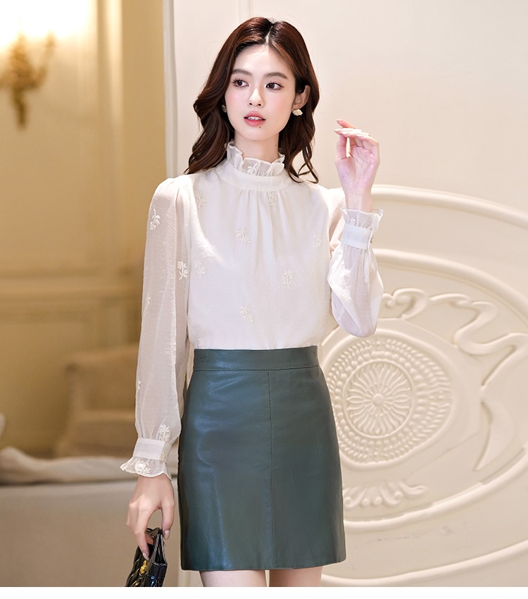All-match shirt chiffon shirt for women