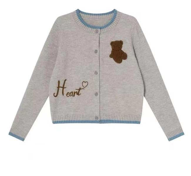 Outside the ride lovely sweater bear tops for women