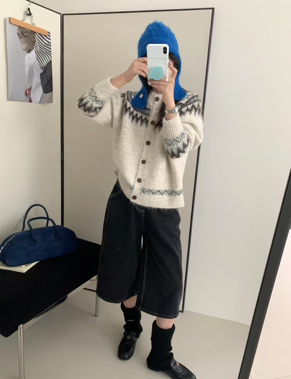 Loose Western style tops lazy fashion coat for women