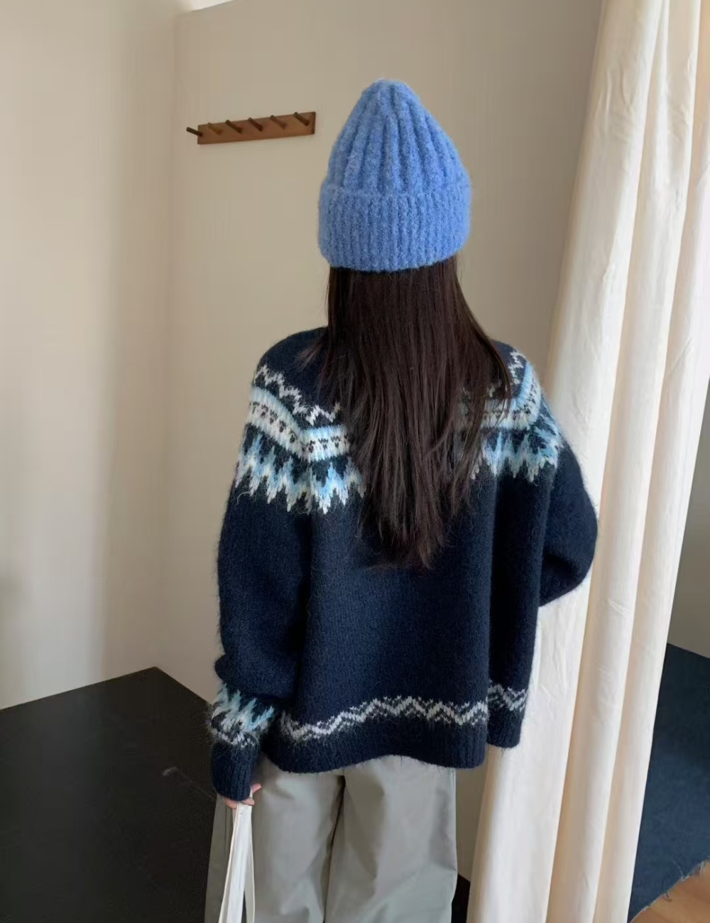 Loose Western style tops lazy fashion coat for women