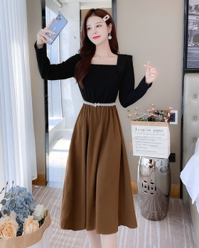 France style temperament bottoming dress for women