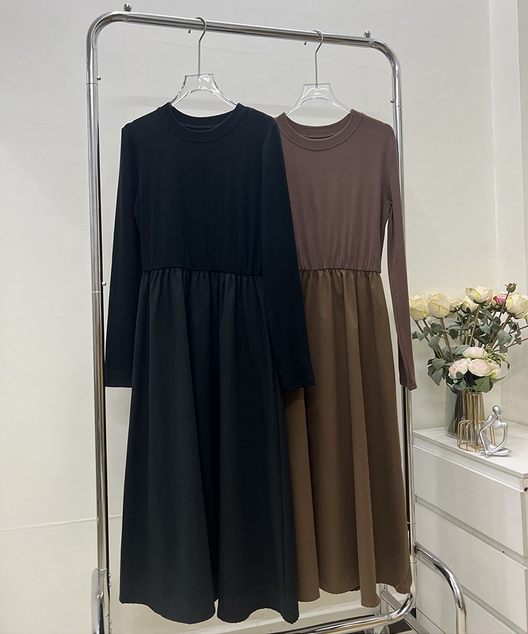 France style vest autumn and winter dress 2pcs set for women