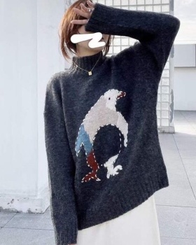 Penguin sweater lazy shirts for women