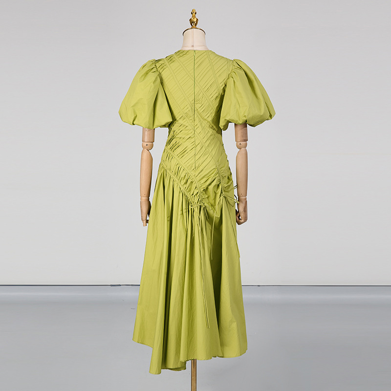 Round neck France style dress prom formal dress for women