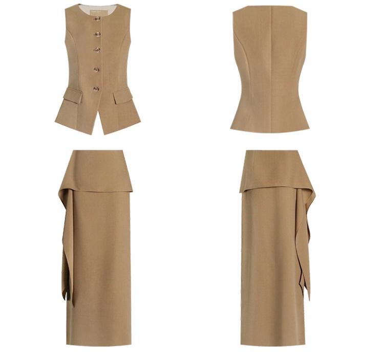 Profession city handsome summer skirt 2pcs set for women