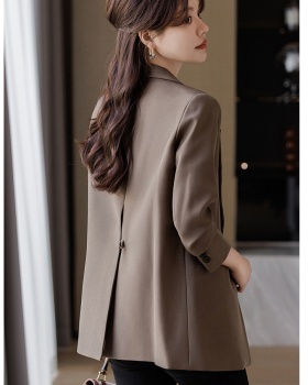 Slim spring and autumn business suit short coat for women