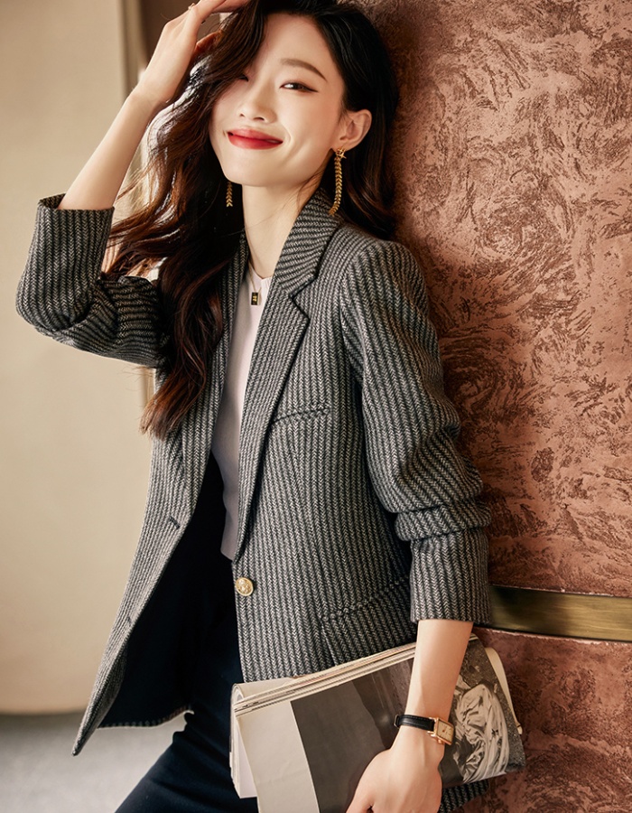 Spring business suit temperament tops for women