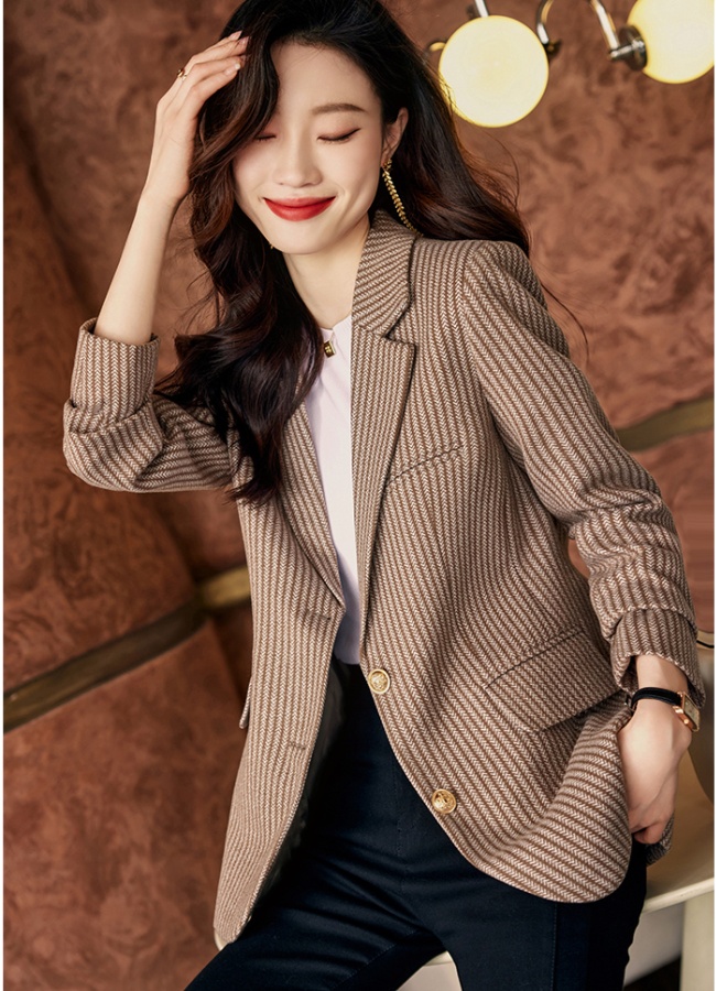 Spring business suit temperament tops for women