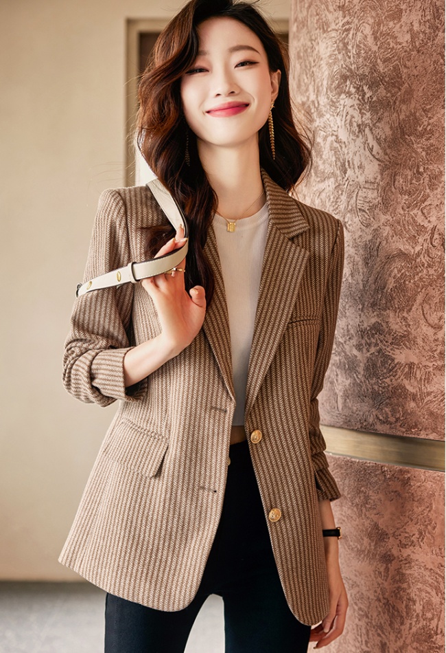 Spring business suit temperament tops for women
