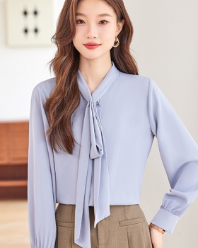 Temperament autumn profession all-match shirt