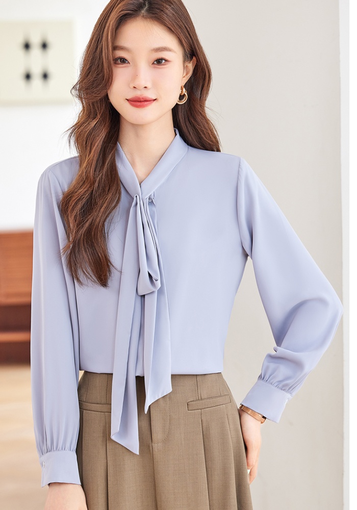 Temperament autumn profession all-match shirt