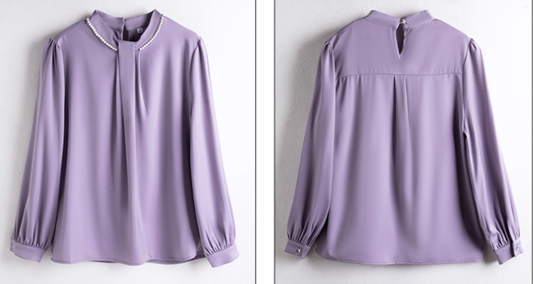 Commuting slim autumn profession all-match shirt for women