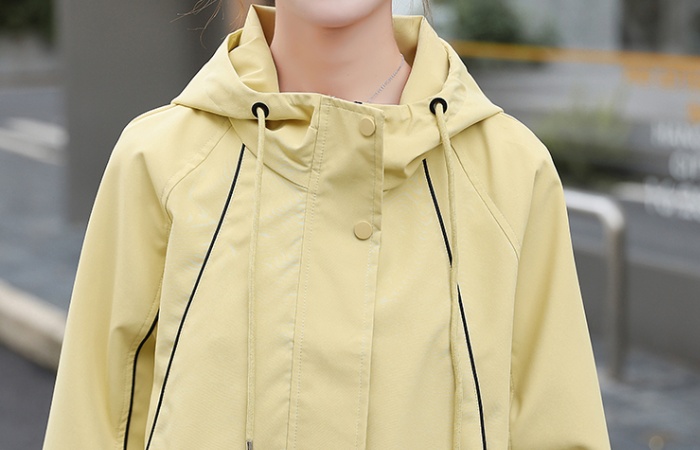 Hooded tops spring and autumn windbreaker