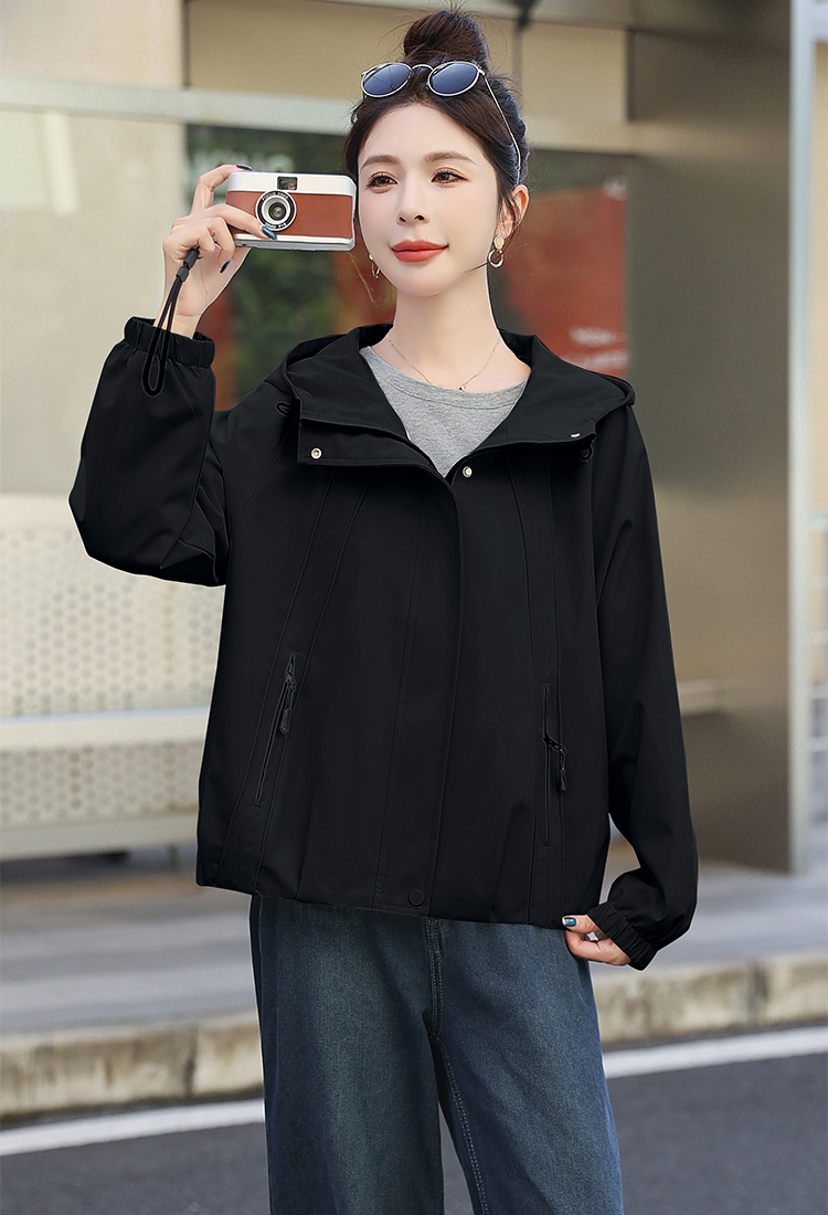 Spring and autumn coat technical jacket for women