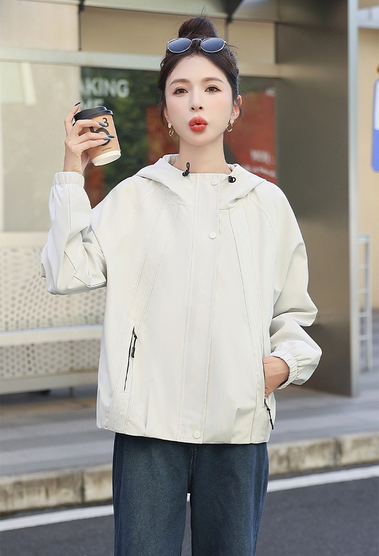 Spring and autumn coat technical jacket for women