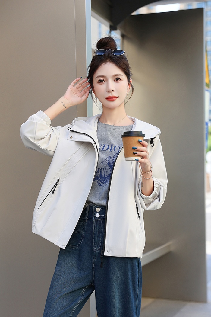 Spring and autumn coat technical jacket for women