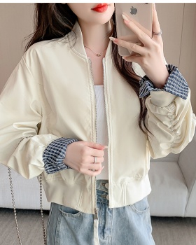 Spring and autumn all-match tops slim coat for women