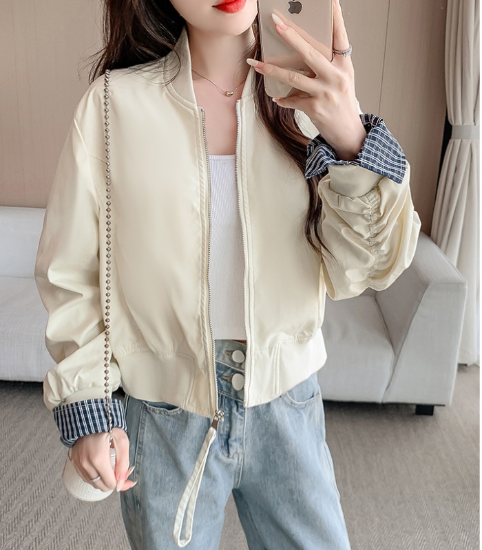 Spring and autumn all-match tops slim coat for women