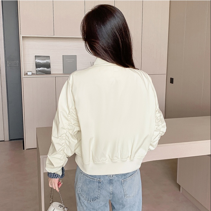 Spring and autumn all-match tops slim coat for women