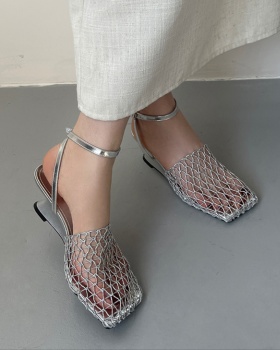 Summer hollow sandals European style shoes for women