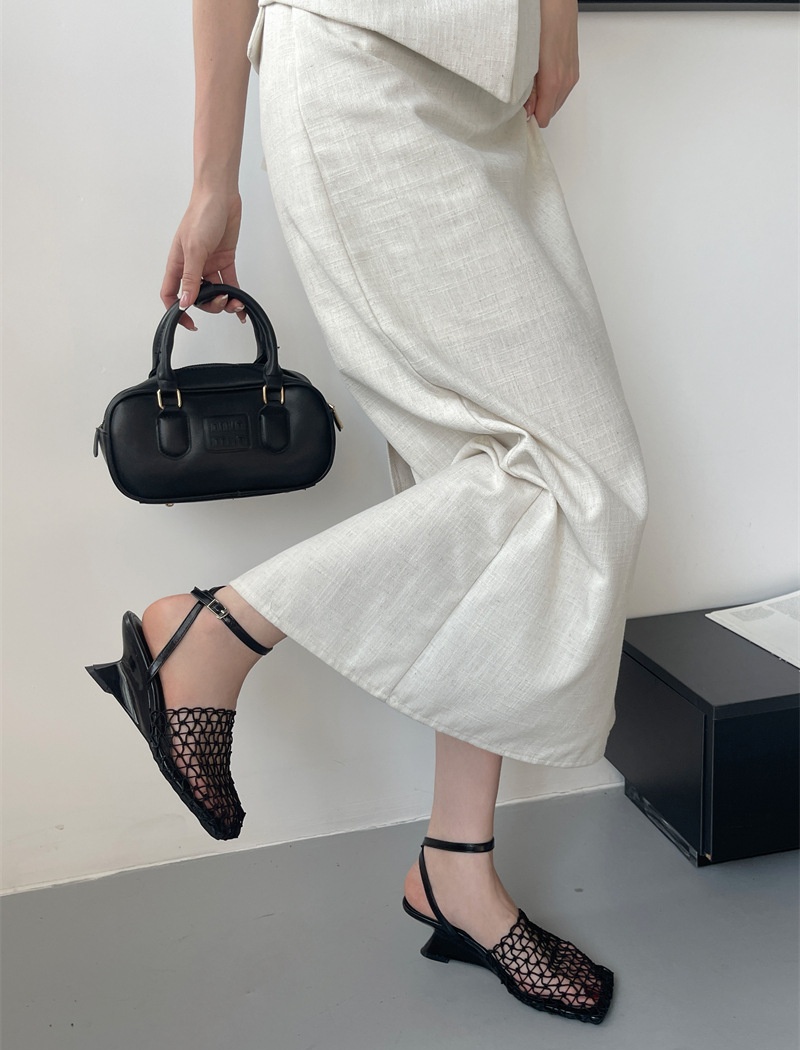 Summer hollow sandals European style shoes for women