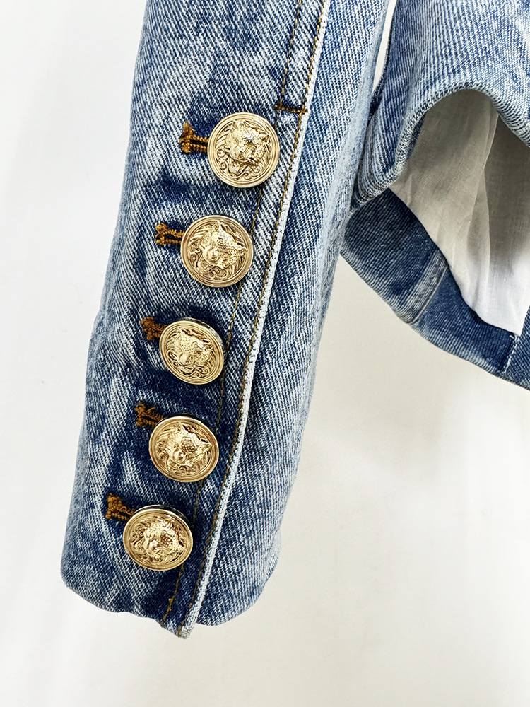 Slim waistband washed jacket autumn fashion coat