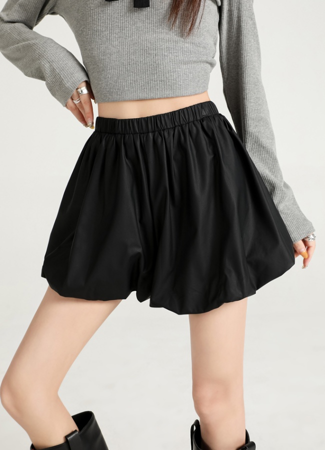 High waist boots pants slim bud skirt for women