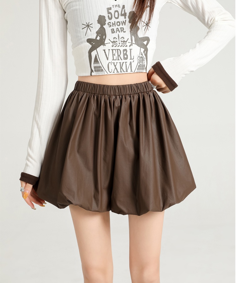 High waist boots pants slim bud skirt for women