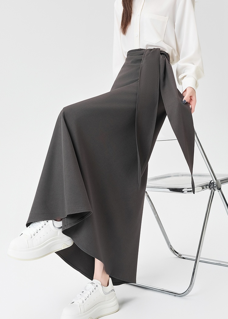 Slim business suit irregular long skirt for women