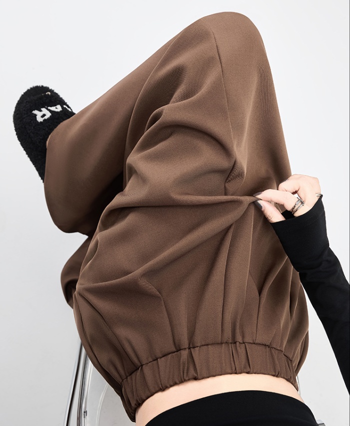 Long irregular autumn A-line big skirt skirt for women