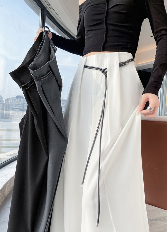 Straight business suit Casual wide leg pants for women
