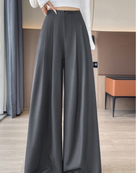 Casual drape trousers loose business suit for women