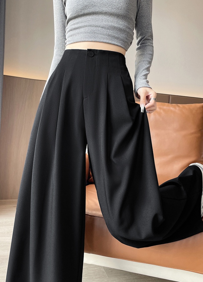 Casual drape trousers loose business suit for women