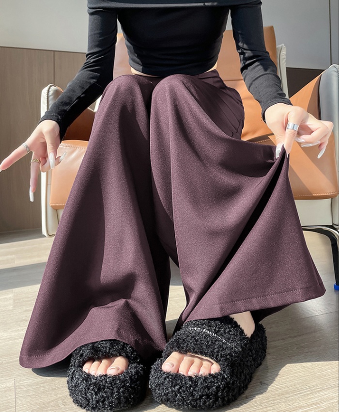 Casual drape trousers loose business suit for women