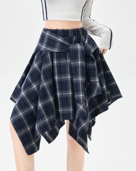 Irregular Casual skirt A-line short skirt for women
