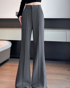 High waist mopping business suit slim pants for women