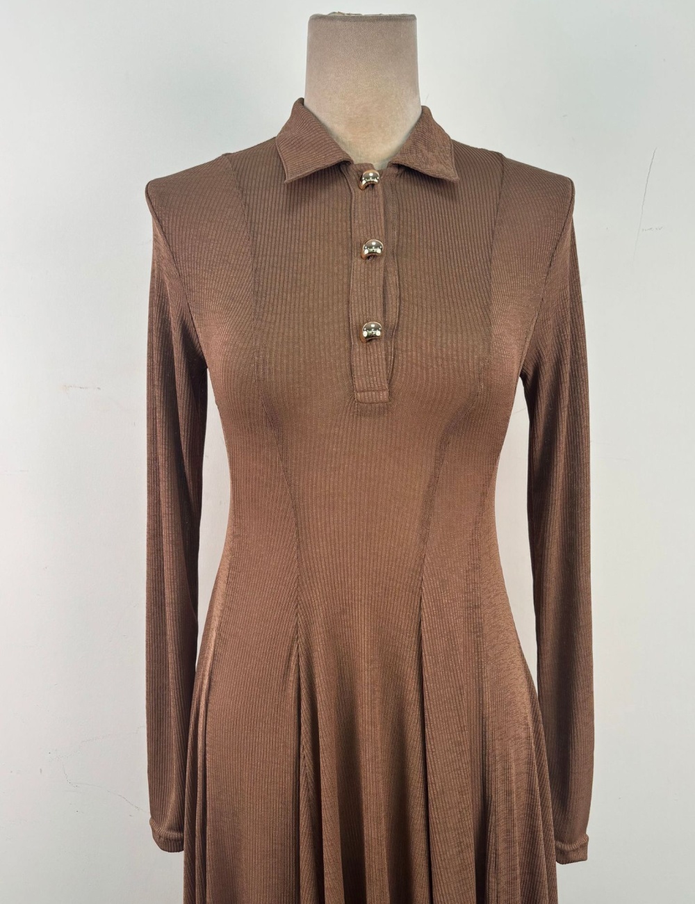 Niche commuting long dress temperament slim dress