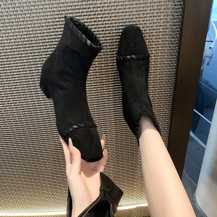 Broadcloth low boots winter martin boots for women